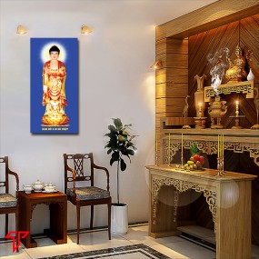 Tranh phật giáo quan thế âm bồ tát
